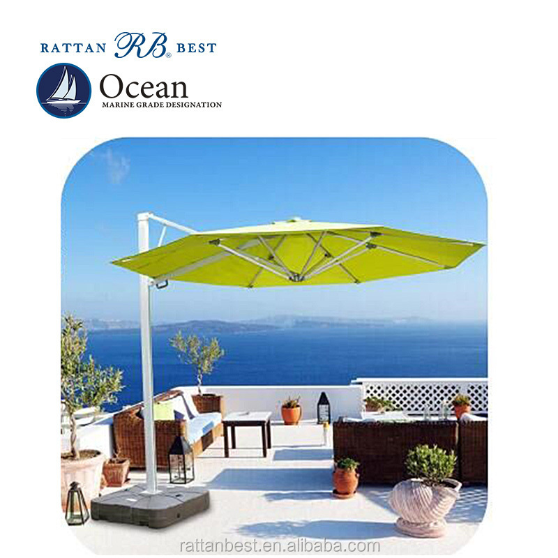 High Quality Hotel Cantilever Umbrella Garden Swim Pool Umbrella