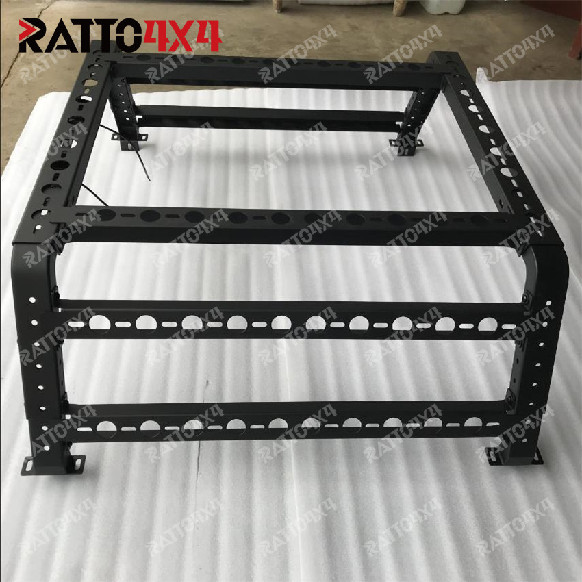 Ratto Customized Adjustable Car Roof Racks Cargo Truck Bed Rack For Roof Top Tent Camper Travel