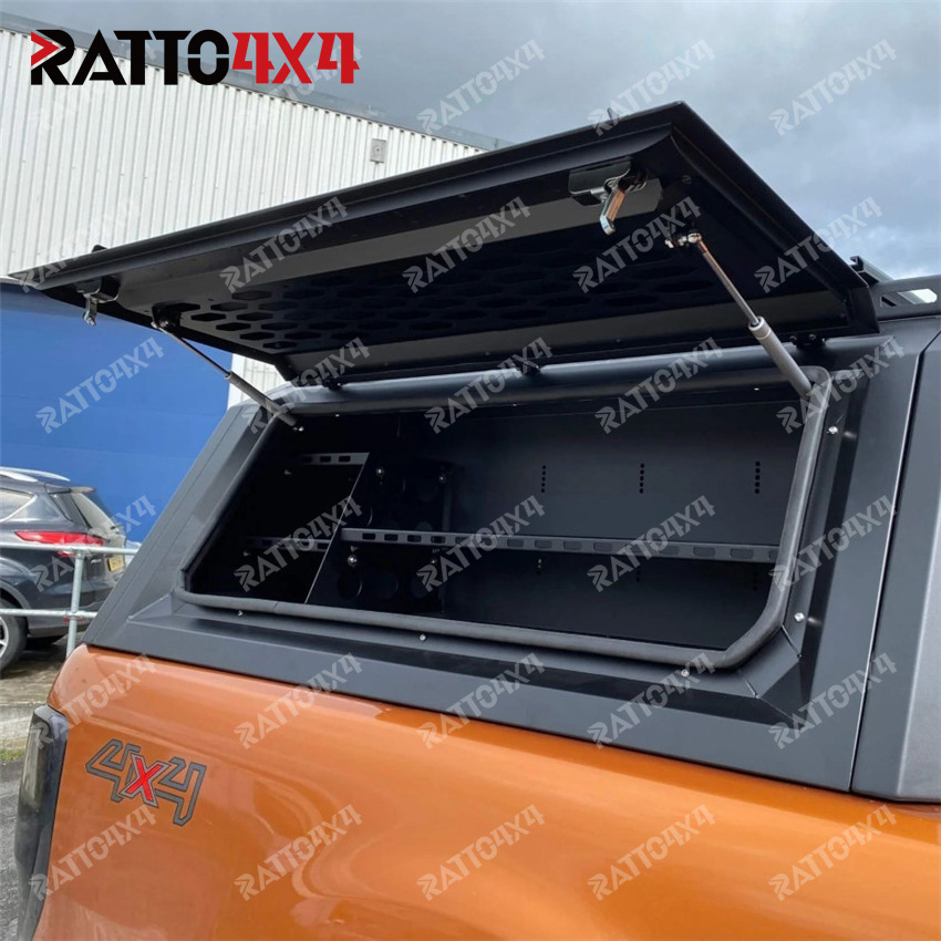 Ratto Heavy Duty Camper Outdoor Foldable 4X4 Window Aluminium Hardtop Canopy For Toyota Tundra Canopy