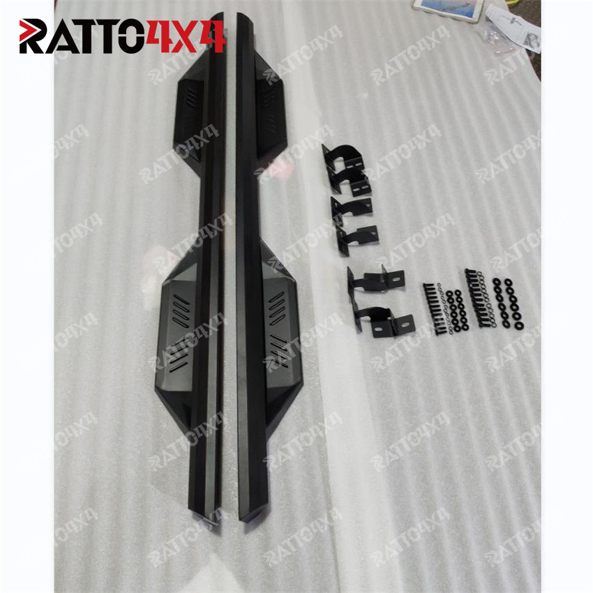 Ratto Accessories Off Road Universal Black Steel Auto Running Boards Side Steps For 4x4 Kia Sorento