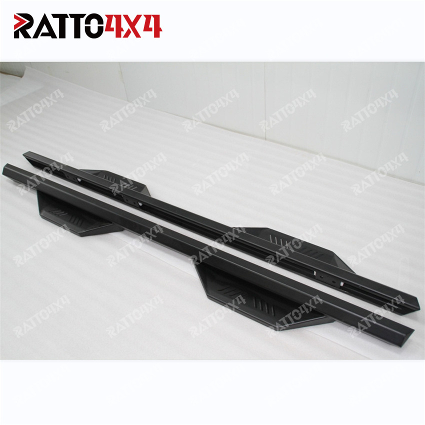 Ratto Accessories Off Road Universal Black Steel Auto Running Boards Side Steps For 4x4 Kia Sorento