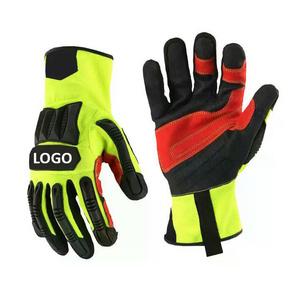 Protected Palm With Reinforced Synthetic Leather Mechanic Gloves Unique Style New Design For Men Impact Gloves With Custom Logo