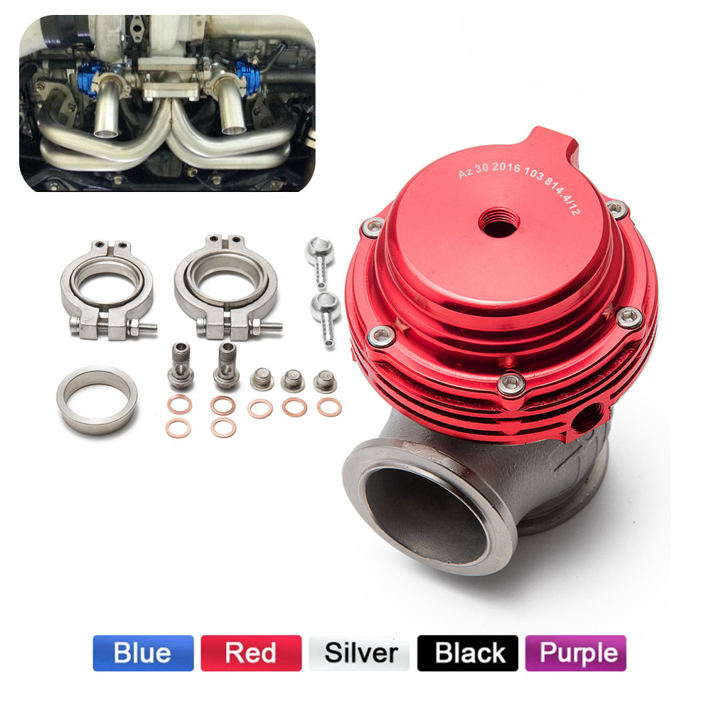 raRACING Universal 38mm External Wastegate V-Band Flange Turbo Waste Gate For Supercharge Turbo Manifold