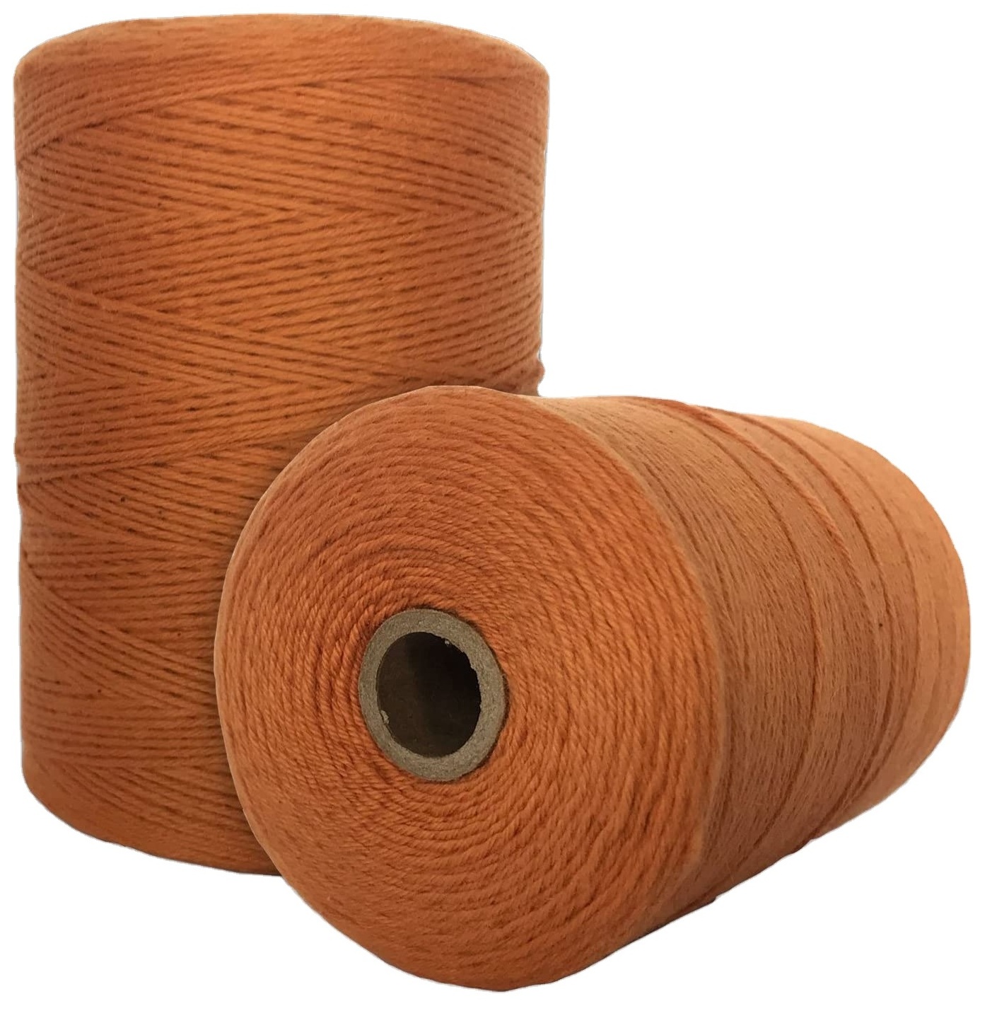 Wholesale Today Cotton Yarn Price Colorful Regeneration Blend Thread 20/2 Recycled Polyester Cotton yarn