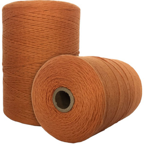 Wholesale Today Cotton Yarn Price Colorful Regeneration Blend Thread 20/2 Recycled Polyester Cotton yarn