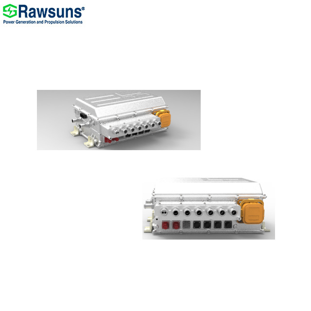 Rawsuns NEW 4 in 1 PDU 2*dc/ac dc/dc converter motor controller electric car conversion kit for truck bus ev