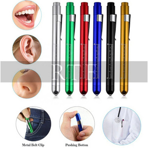 Medical Flashlight LED Pen Light Torch Lamp Outdoor Camping Work Light For Doctor Nurse Diagnostic