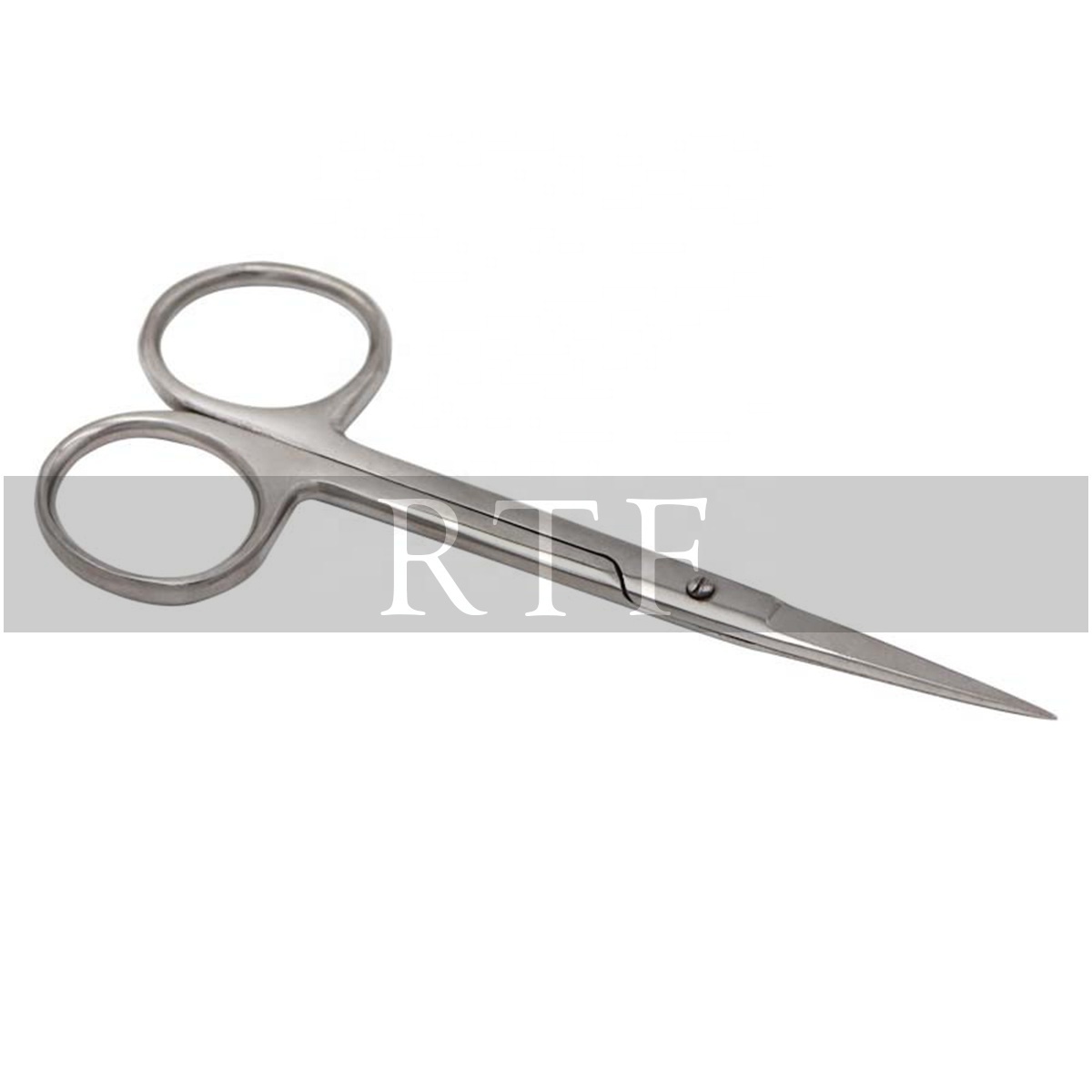 Surgical Stainless Steel Iris Scissors Straight and Curved Tip Dental Surgery Shears 10cm Medical Instruments