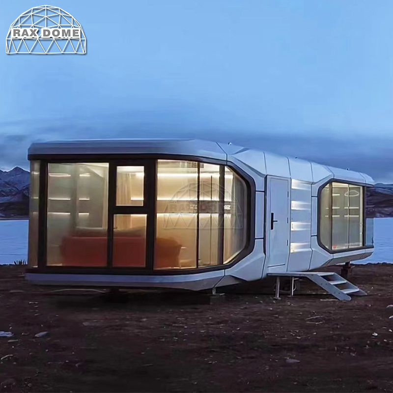 Cabin Homes Prefab Villa House Container Homes Capsule Pod with Furniture