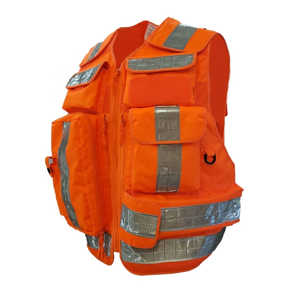 Reflector Vest Safety Clothes Traffic Security High Visibility Manufacturer Life Vest