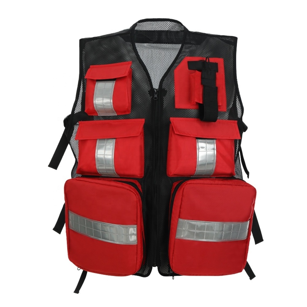 New Style Reflective Vest Safety Protective Security Best Quality Strong Stitching Safety Work Vest