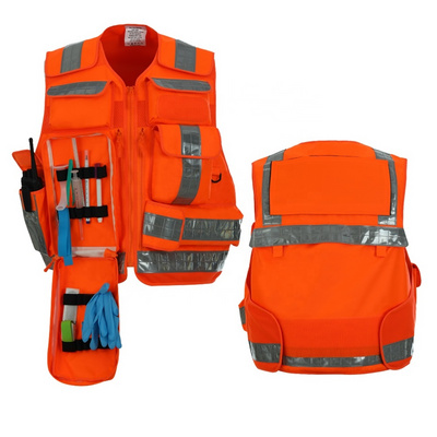 Reflector Vest Safety Clothes Traffic Security High Visibility Manufacturer Life Vest