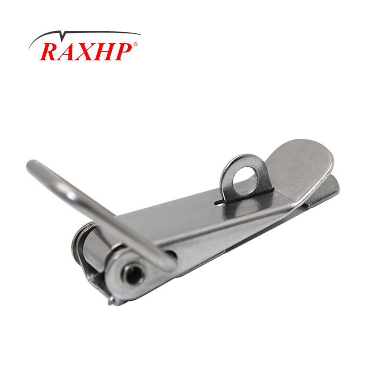 Stainless Steel Adjustable Case Hasp Heavy Duty Cabinet Toggle Clamp Latch