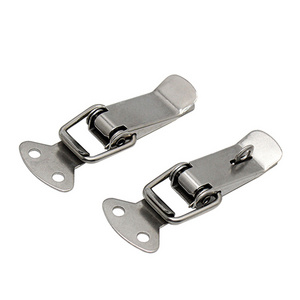 Stainless Steel Adjustable Case Hasp Heavy Duty Cabinet Toggle Clamp Latch