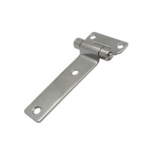 304 Stainless Steel T Shape Hinge 135mm For Container Vans Caravans Polish Marine Boat Hardware Counter Back Flap T Hinges