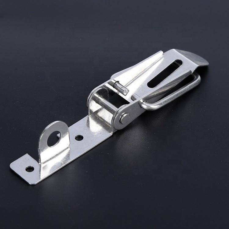 China Suppliers Toggle Latch With Padlock Hasp Lock Hardware Tool Steel Toggle Catch