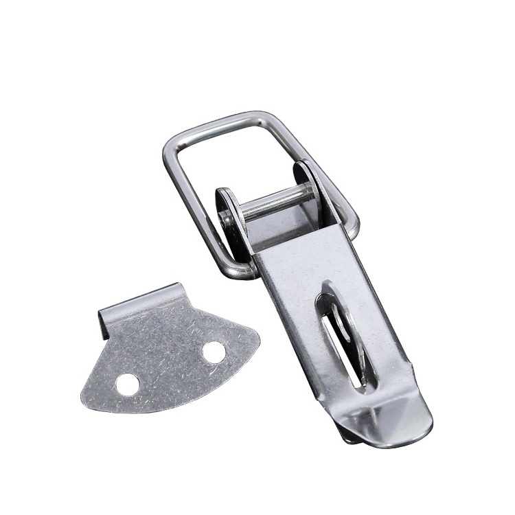 China Suppliers Toggle Latch With Padlock Hasp Lock Hardware Tool Steel Toggle Catch