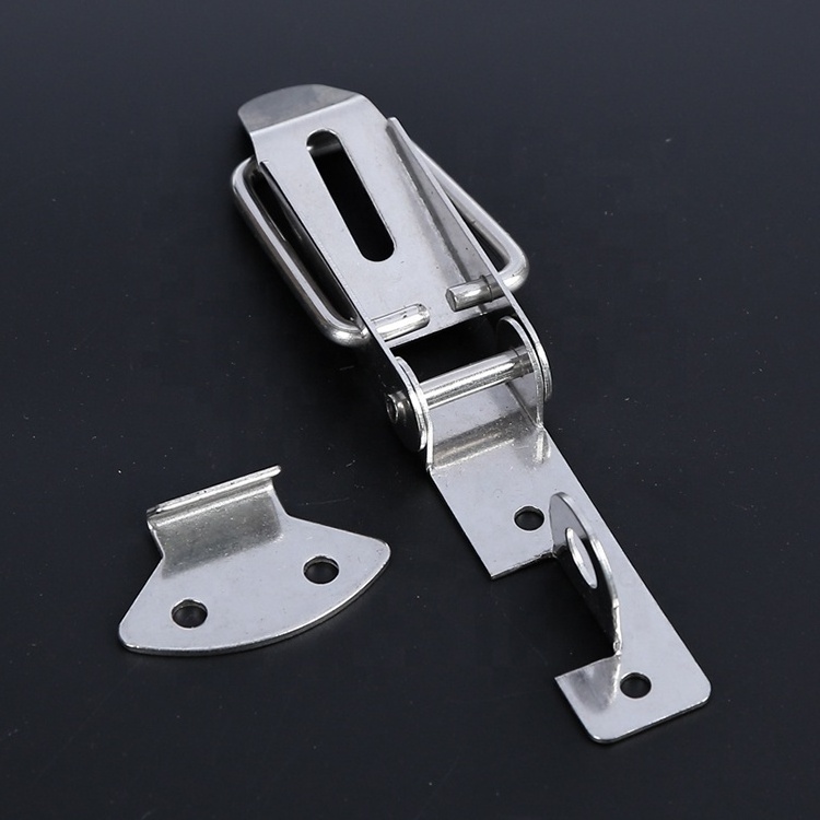 China Suppliers Toggle Latch With Padlock Hasp Lock Hardware Tool Steel Toggle Catch