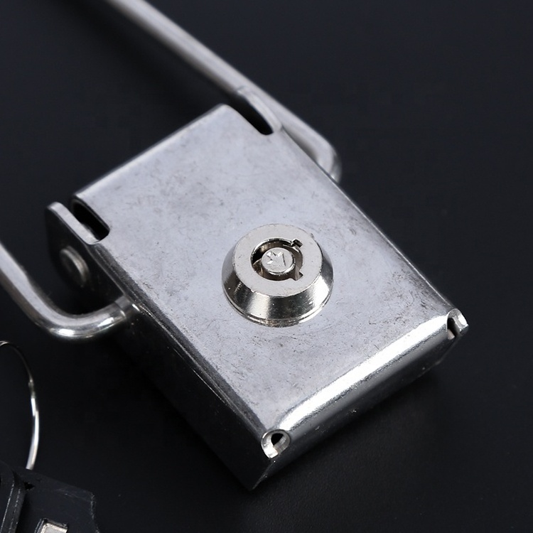 wholesale Medium Duty latch hook Stainless steel Briefcase Toggle Latch pin Lock with Keys