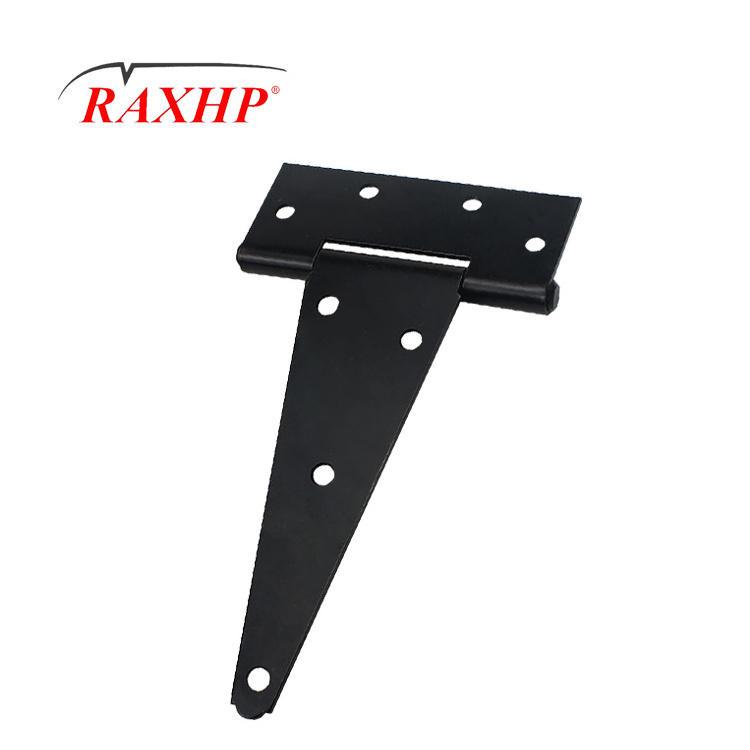 Concealed Black Fence Decorative Shed Wood Door Heavy Hinges For Gate