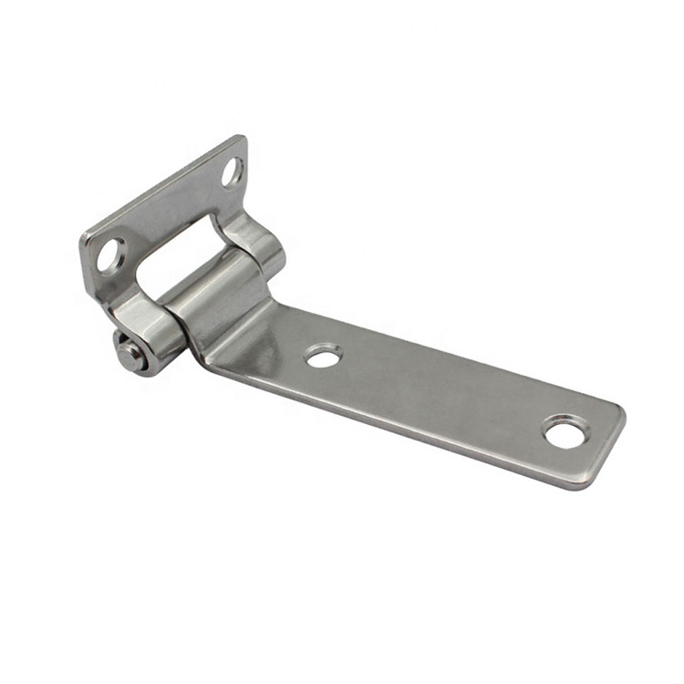 304 Stainless Steel T Shape Hinge 135mm For Container Vans Caravans Polish Marine Boat Hardware Counter Back Flap T Hinges