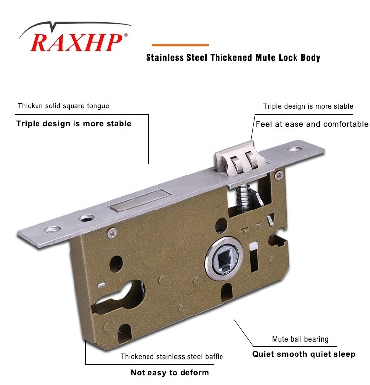 2019 split handle hardware american door lock