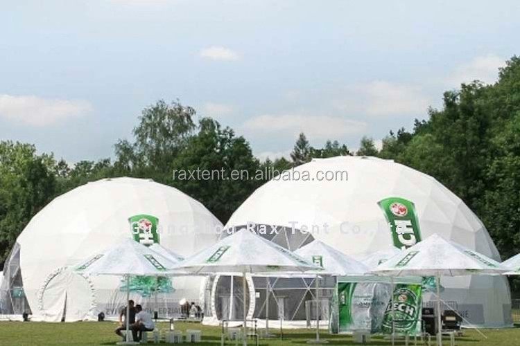 marquee Inflatable geodesic dome low price prefabricate dome manufacturer