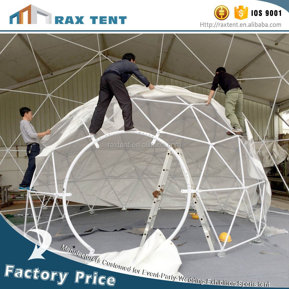 Out door half sphere wedding tent geodesic dome tent party tent supplier in Guangzhou