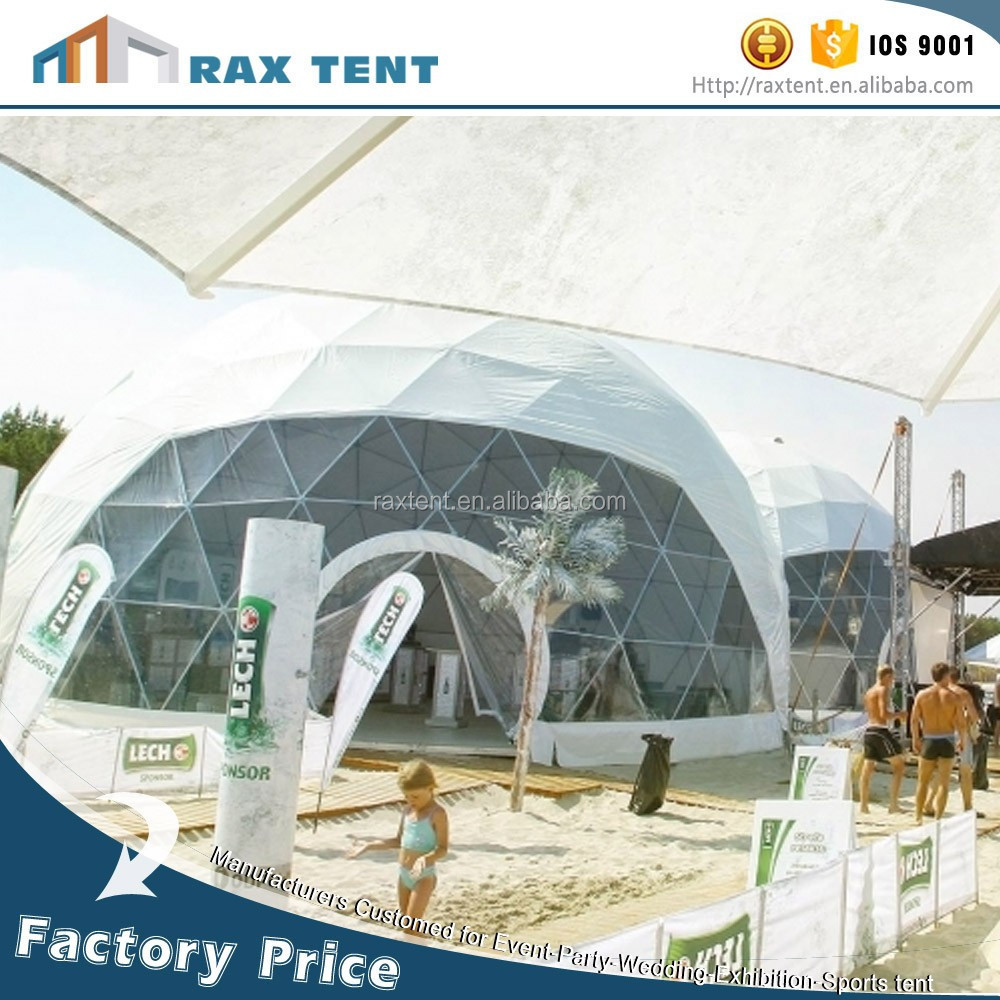 Out door half sphere wedding tent geodesic dome tent party tent supplier in Guangzhou