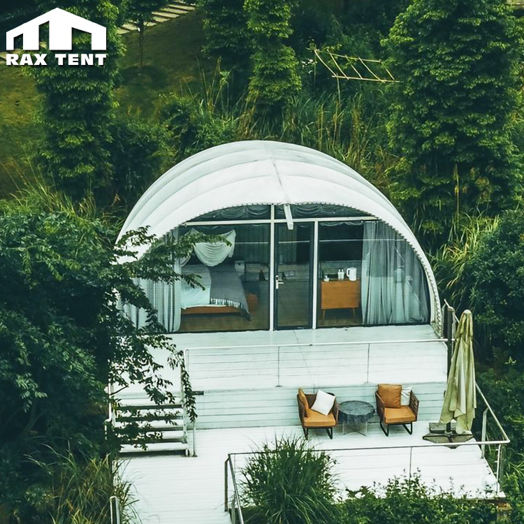 40sqm Unique Cocoons Shell Shape Tent for Airbnb Glmaping House