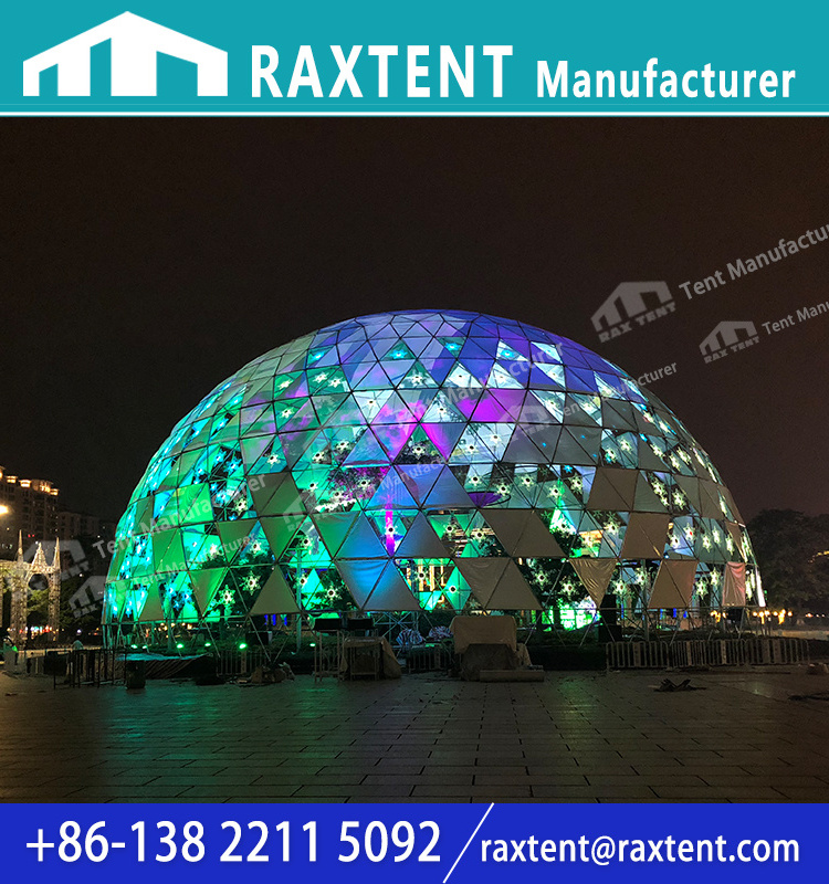 35m massive dome huge dome geodesic dome for event,festival tent