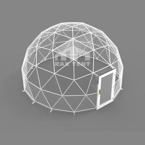 Wholesale igloo dome tent 3M to 6M diameter transparent igloo tent for gazebo tent house