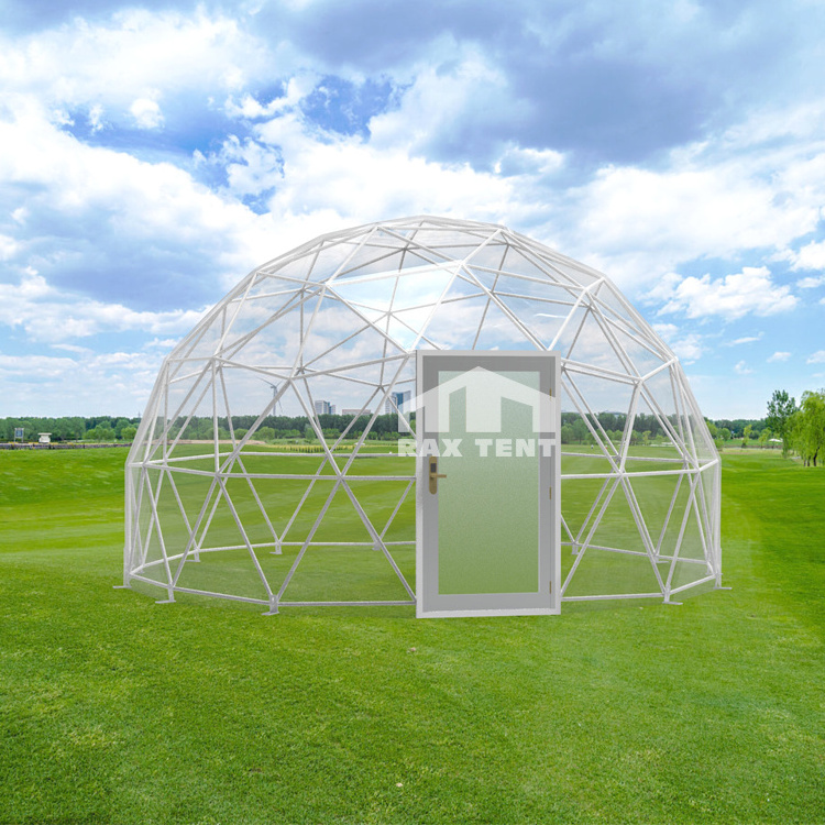 Wholesale igloo dome tent 3M to 6M diameter transparent igloo tent for gazebo tent house