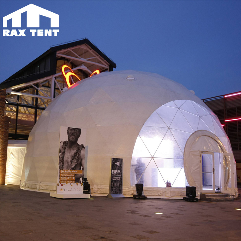 Out door half sphere wedding tent geodesic dome tent party tent supplier in Guangzhou