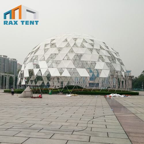 35M big stainless steel structure dome geodesic dome tent event dome