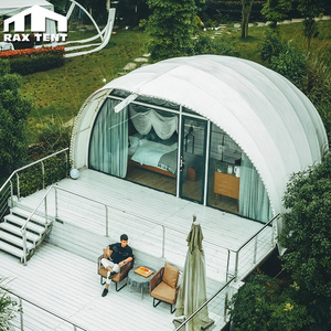 40sqm Unique Cocoons Shell Shape Tent for Airbnb Glmaping House