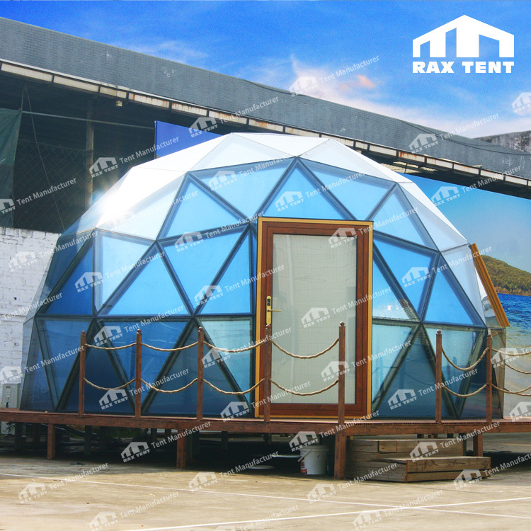 New Style Geodesic Dome House Glass Dome Tent for Camp at Factory Price