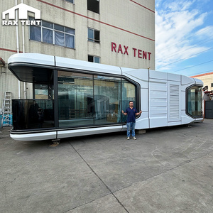 Full Function Prefabricated Mobile Capsule House for Glamping Hotel