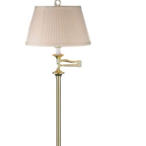 Wholesaler Polished Brass Swing Arm Floor Lamp For Home Decoration Living Room Bathroom Farmhouse Hotel High Quality