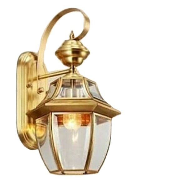 Wholesale brass outdoor wall lighting compound bulkhead lamp for outside house room basement yard corridor hallway