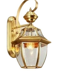 Wholesale brass outdoor wall lighting compound bulkhead lamp for outside house room basement yard corridor hallway