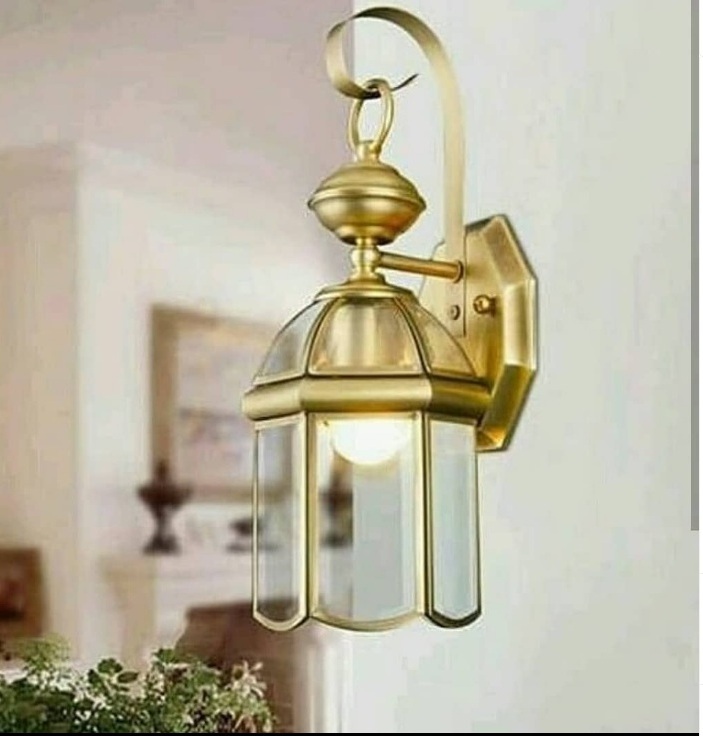 Wholesale brass outdoor wall lighting compound bulkhead lamp for outside house room basement yard corridor hallway