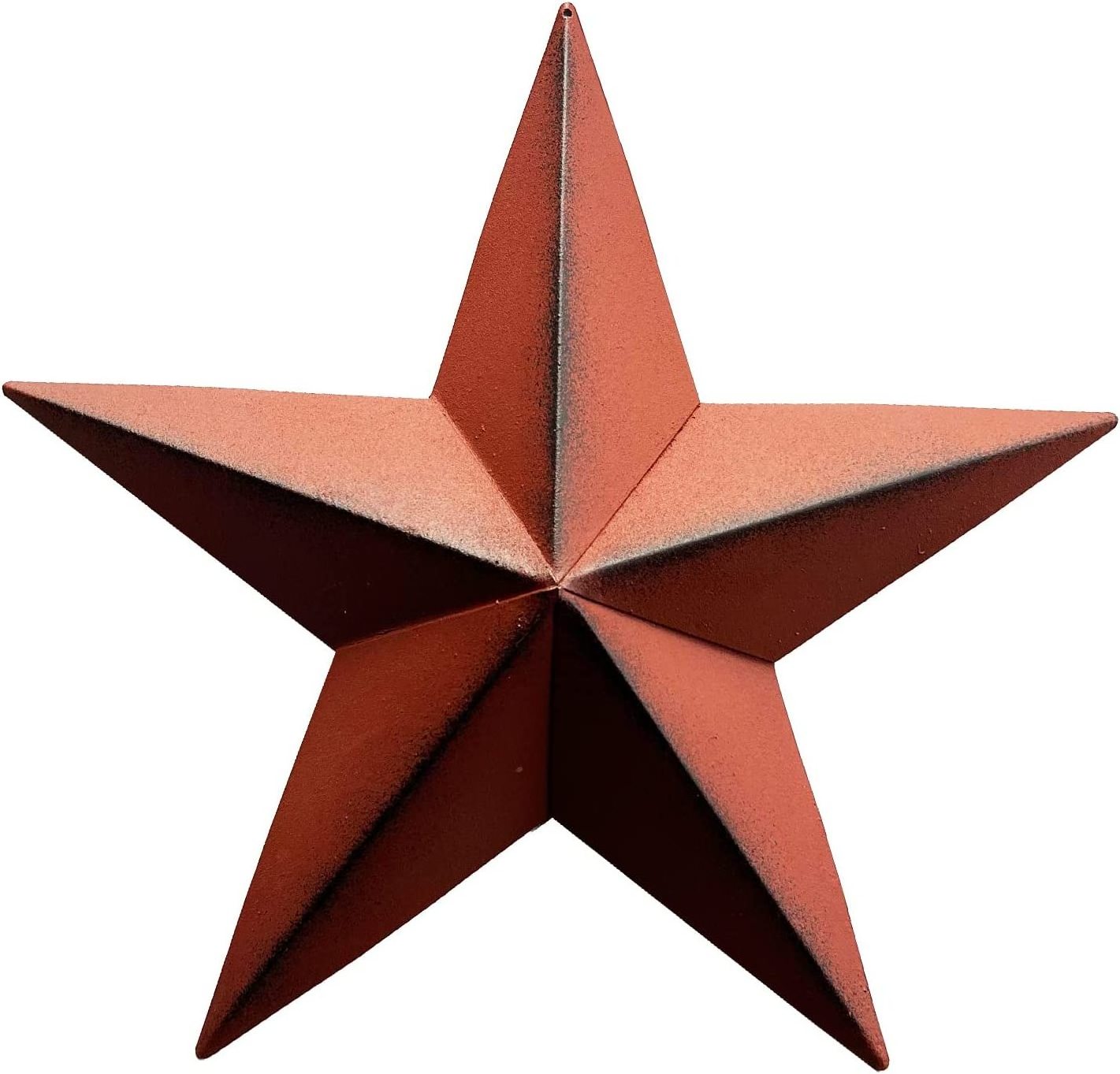 Manufacturer  Patriotic Metal hanging Barn Star Wall Decor 12 Hanging Country Rustic Metal Star for  for home and garden decor