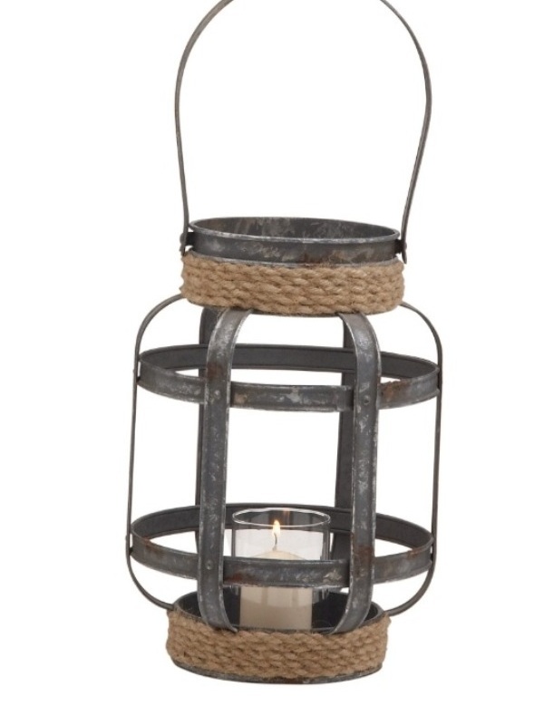 Best Selling Antique White Metal Lantern for Indoor and Outdoor Decor for Holiday Home Garden and Home Decor