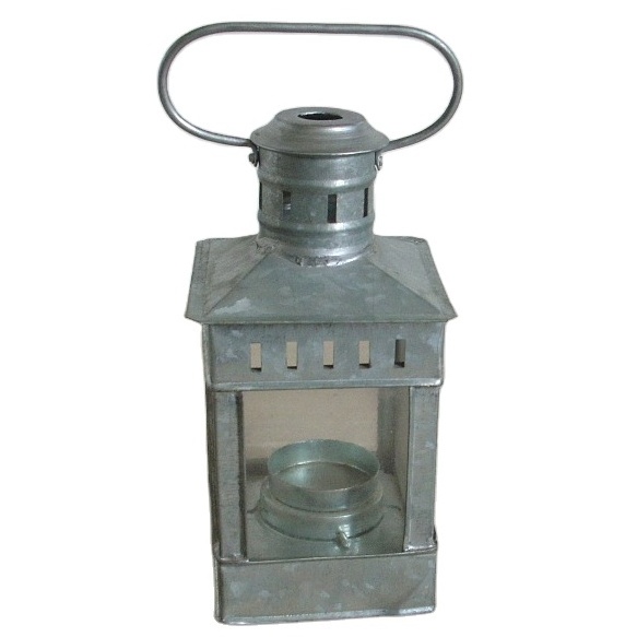 Modern Stylish Metal Lantern Candle Holder for Home Decor Incandescent Bulbs Light Source No IP Rating