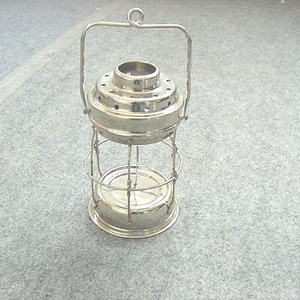 Wholesale  galvanized metal candle holders lanterns hanging and candle jars centerpiece wedding