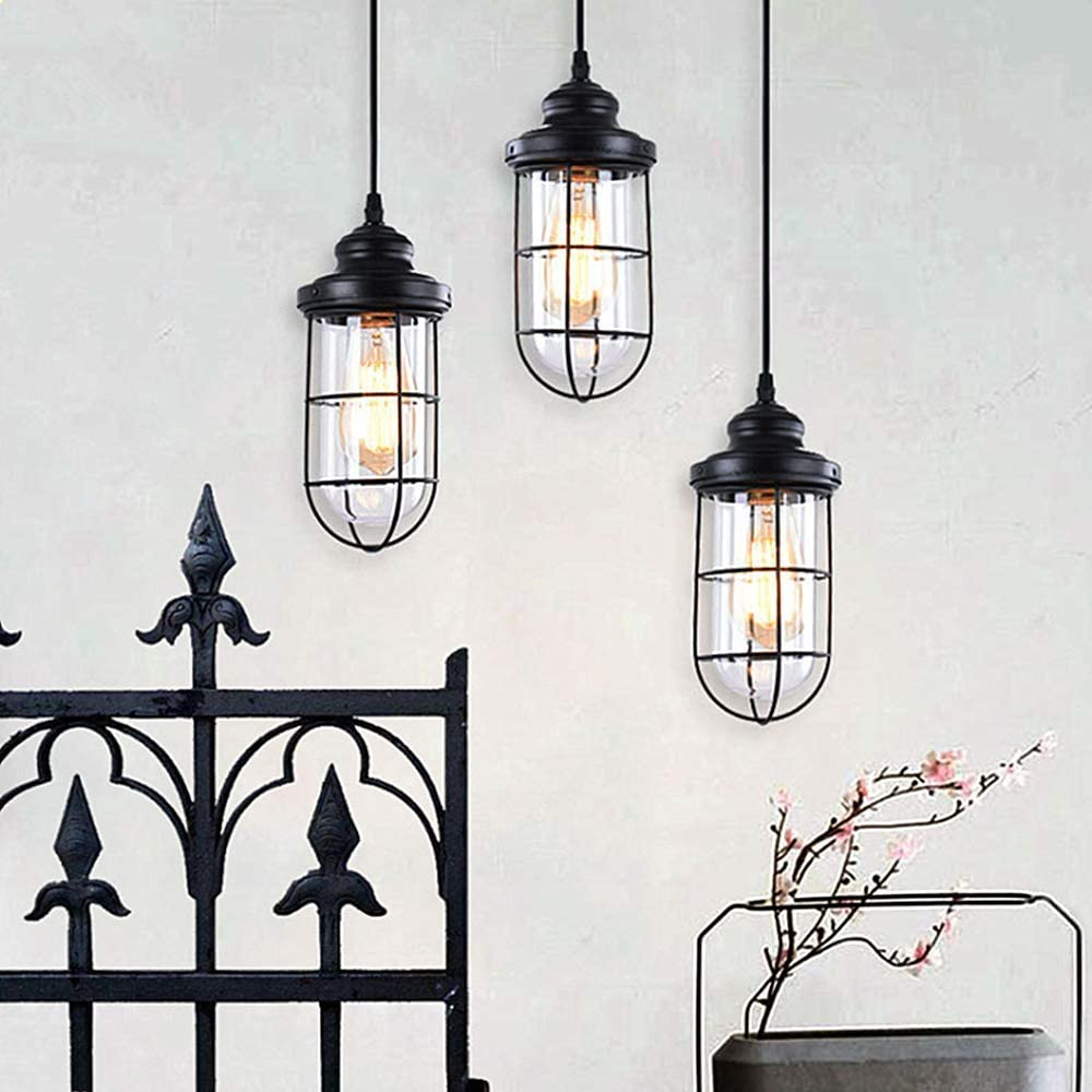 Wholesale 5 Light Hanging Pendant Light  Ceiling Lamp  For Home Decoration Dining Table Living Room Office Table Farmhouses