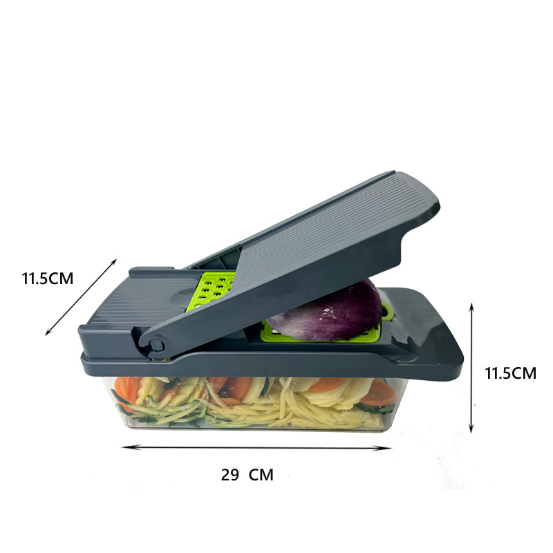 Multifunctional 12 in 1 manual fruit and vegetable slicer multi function fullstar vegetable chopper