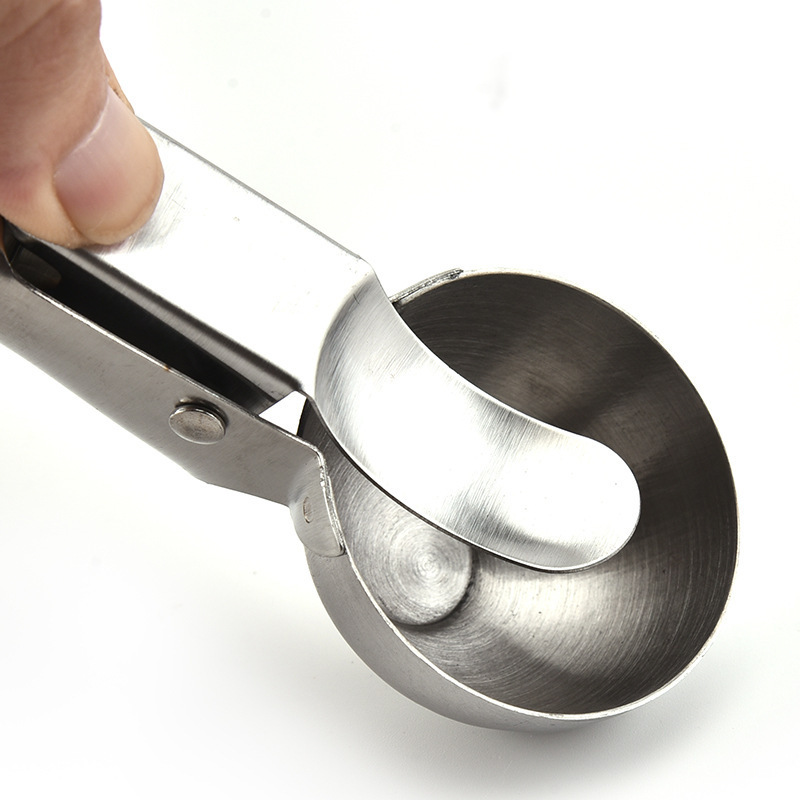 Ice Cream Scooper Stainless Steel Heavy Duty Metal Icecream Spoon Safe Premium Ice Cream Scoop with Trigger