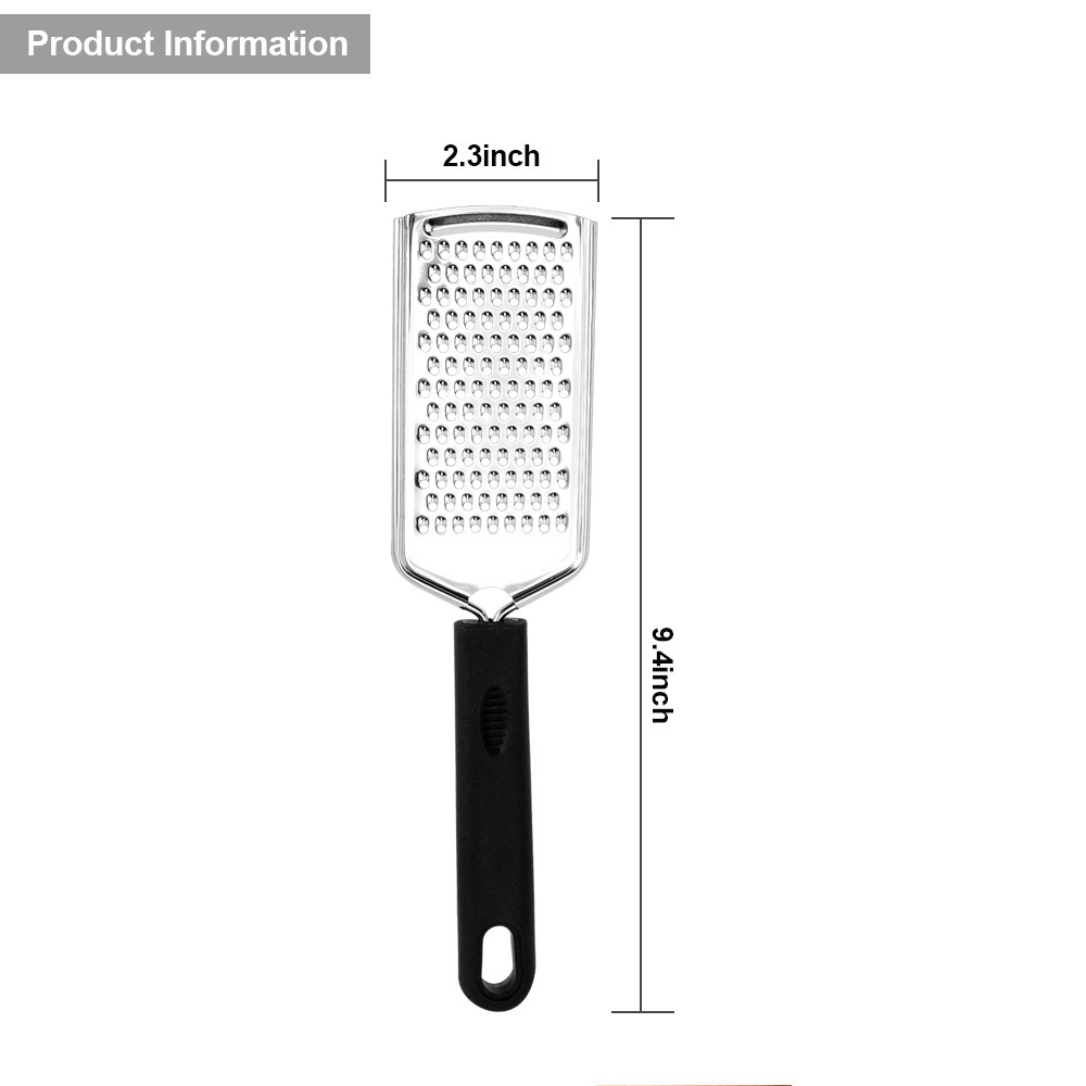 Manual Cheese Planer Vegetable Food Grater Stainless Steel Grater for Chocolate Ginger Lemon Citrus Zester Parmesan Cheese